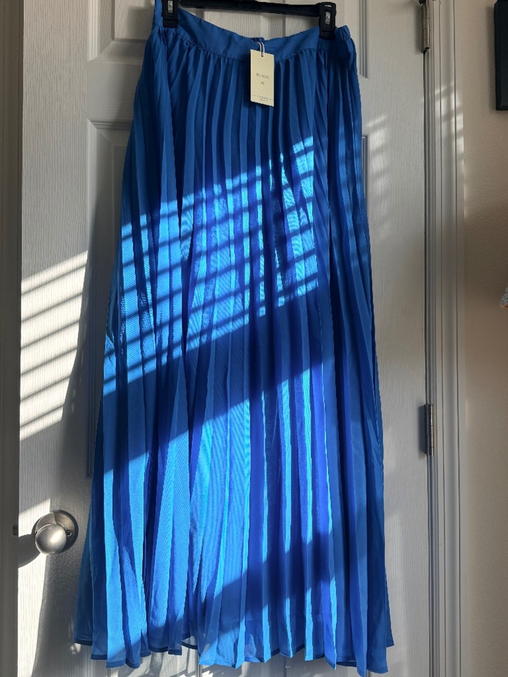 Teal Maxi Skirt